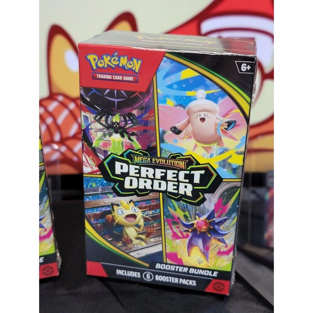 Pokemon TCG Mega Evolution Perfect Order Booster Bundles New Sealed Set of 2
